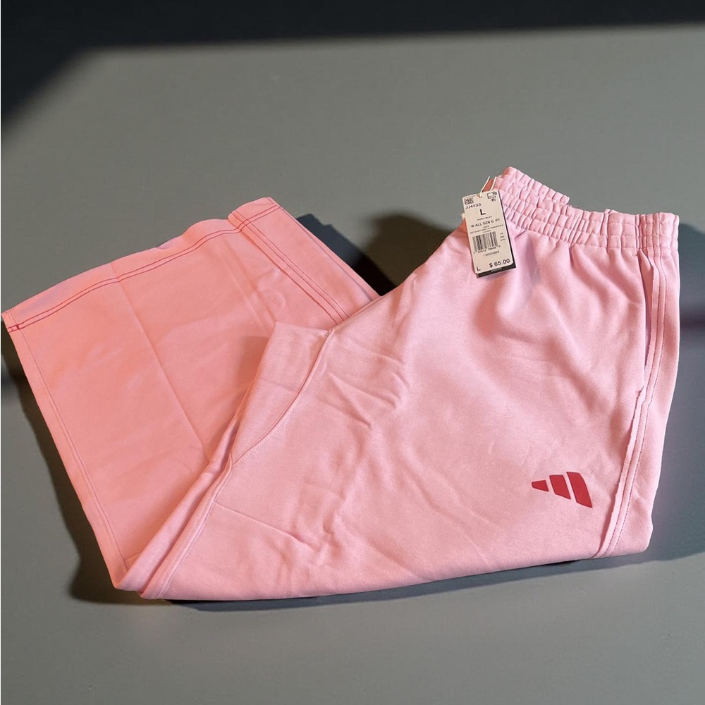 Adidas woman’s Light Pink Joggers BNWT
